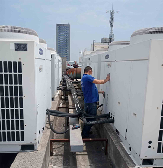 郧阳中央空调制热和不制冷系统维修方法